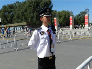 2017沈陽(yáng)馬拉松安?，F(xiàn)場(chǎng)